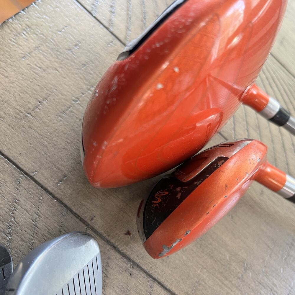 Cobra Go Time Jr Rickie Fowler 5-Club Golf Set Driver Hybrid 9i SW Putter Bag RH - Picture 7 of 15